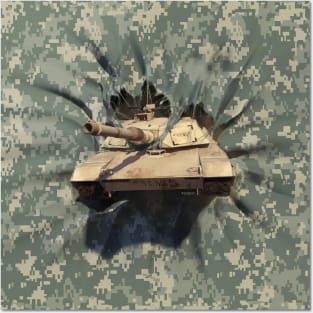 Tank Breakthrough Posters and Art